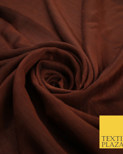 7 COLOURS - High Quality Soft Faux Dupion Raw Silk Dress Bridal Craft Fabric 56"