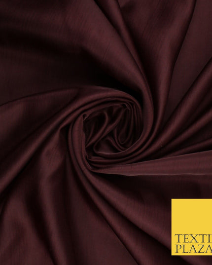 7 COLOURS - High Quality Soft Faux Dupion Raw Silk Dress Bridal Craft Fabric 56"