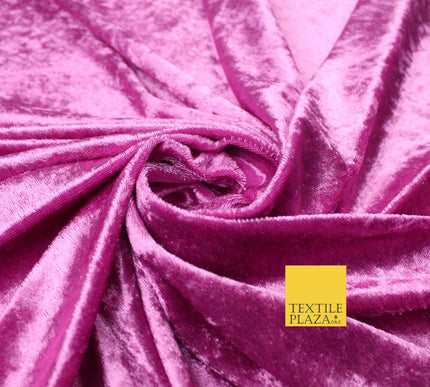 25 COLOURS - Crushed Velvet Stretch Fabric Material Backdrop Cushions Curtains