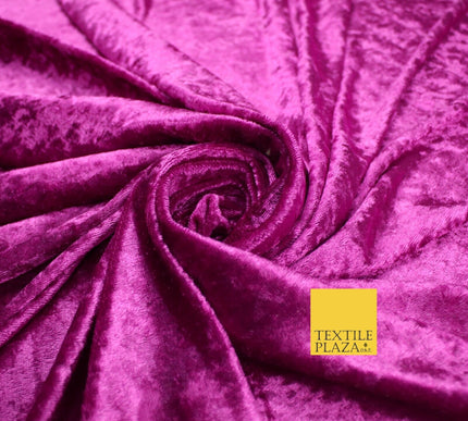 25 COLOURS - Crushed Velvet Stretch Fabric Material Backdrop Cushions Curtains