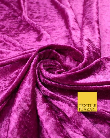 25 COLOURS - Crushed Velvet Stretch Fabric Material Backdrop Cushions Curtains