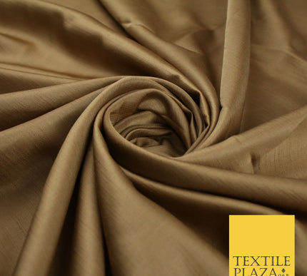 7 COLOURS - High Quality Soft Faux Dupion Raw Silk Dress Bridal Craft Fabric 56"