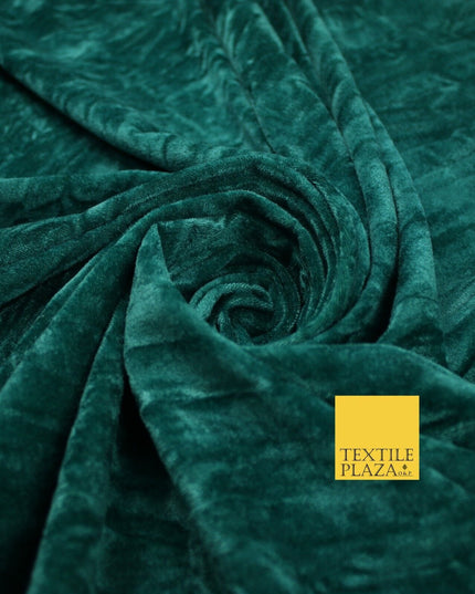 25 COLOURS - Crushed Velvet Stretch Fabric Material Backdrop Cushions Curtains