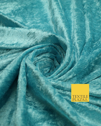 25 COLOURS - Crushed Velvet Stretch Fabric Material Backdrop Cushions Curtains