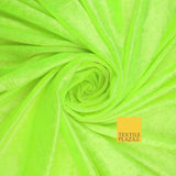 25 COLOURS - Crushed Velvet Stretch Fabric Material Backdrop Cushions Curtains
