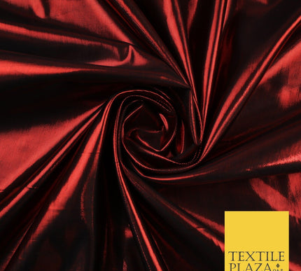 24 COLOURS - Metallic Two Tone Lame Fabric Shiny Mirror Foil Dancewear Costume