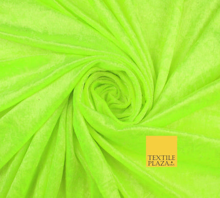 25 COLOURS - Crushed Velvet Stretch Fabric Material Backdrop Cushions Curtains