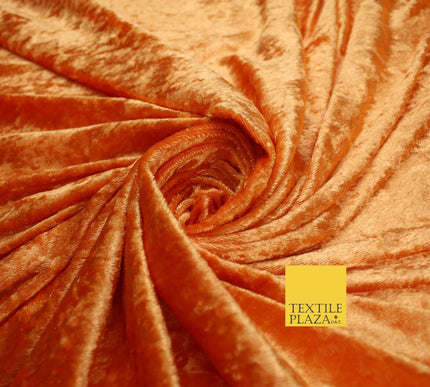 25 COLOURS - Crushed Velvet Stretch Fabric Material Backdrop Cushions Curtains