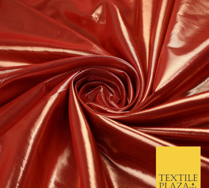 24 COLOURS - Metallic Two Tone Lame Fabric Shiny Mirror Foil Dancewear Costume