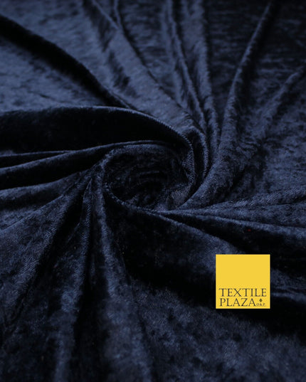 25 COLOURS - Crushed Velvet Stretch Fabric Material Backdrop Cushions Curtains