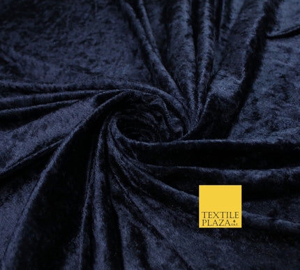 25 COLOURS - Crushed Velvet Stretch Fabric Material Backdrop Cushions Curtains