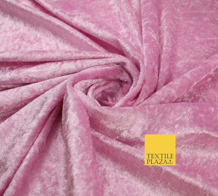 25 COLOURS - Crushed Velvet Stretch Fabric Material Backdrop Cushions Curtains