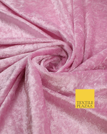 25 COLOURS - Crushed Velvet Stretch Fabric Material Backdrop Cushions Curtains