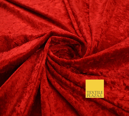 25 COLOURS - Crushed Velvet Stretch Fabric Material Backdrop Cushions Curtains