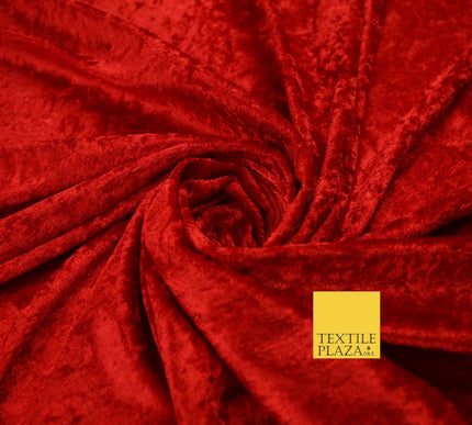 25 COLOURS - Crushed Velvet Stretch Fabric Material Backdrop Cushions Curtains