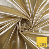 24 COLOURS - Metallic Two Tone Lame Fabric Shiny Mirror Foil Dancewear Costume