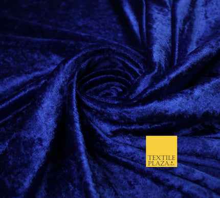 25 COLOURS - Crushed Velvet Stretch Fabric Material Backdrop Cushions Curtains