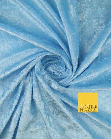 25 COLOURS - Crushed Velvet Stretch Fabric Material Backdrop Cushions Curtains