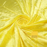 25 COLOURS - Crushed Velvet Stretch Fabric Material Backdrop Cushions Curtains