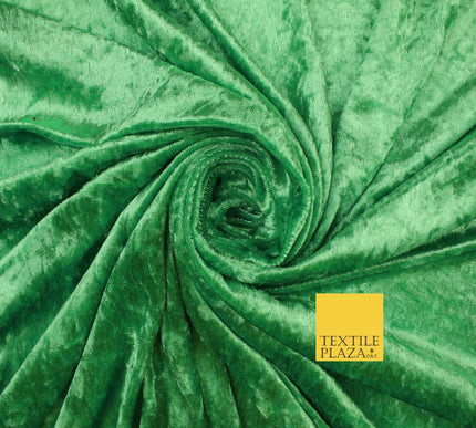 25 COLOURS - Crushed Velvet Stretch Fabric Material Backdrop Cushions Curtains