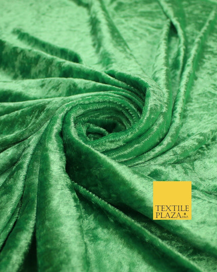 25 COLOURS - Crushed Velvet Stretch Fabric Material Backdrop Cushions Curtains