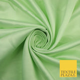 8 COLOURS -  Luxury Plain Smooth Dull Matt Bridal Satin Fabric Dress 56" Wide