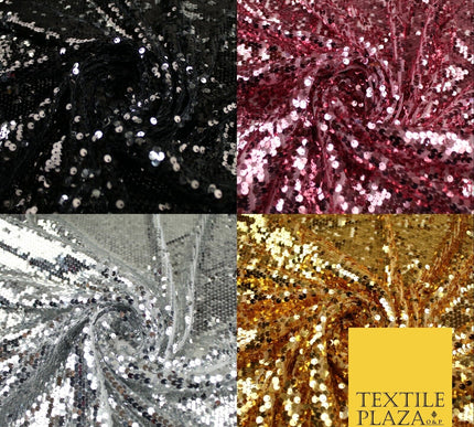 4 COLOURS - Reversible MERMAID FLIP SEQUIN Net Tulle Fabric 140cm Wide