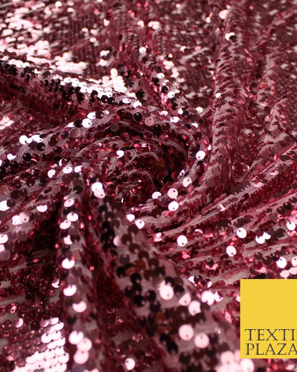 4 COLOURS - Reversible MERMAID FLIP SEQUIN Net Tulle Fabric 140cm Wide