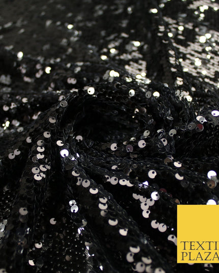 4 COLOURS - Reversible MERMAID FLIP SEQUIN Net Tulle Fabric 140cm Wide