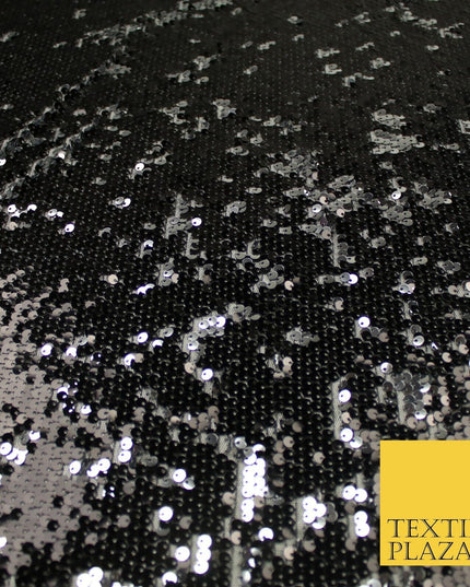 4 COLOURS - Reversible MERMAID FLIP SEQUIN Net Tulle Fabric 140cm Wide