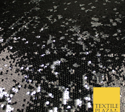 4 COLOURS - Reversible MERMAID FLIP SEQUIN Net Tulle Fabric 140cm Wide