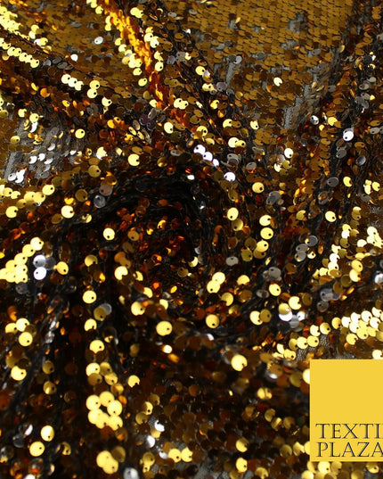 6 COLOURS - Reversible MERMAID FLIP SEQUIN 2 Colour Changing Net Tulle Fabric