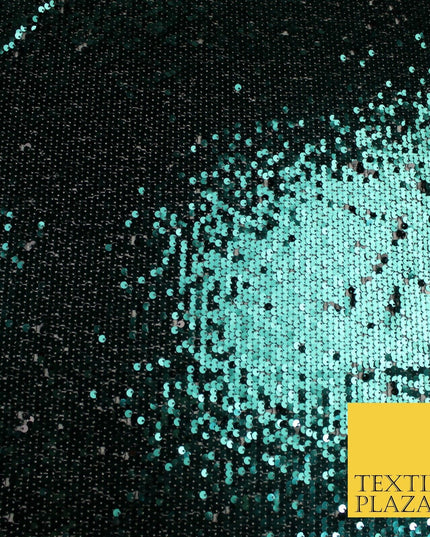 6 COLOURS - Reversible MERMAID FLIP SEQUIN 2 Colour Changing Net Tulle Fabric