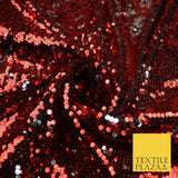 6 COLOURS - Reversible MERMAID FLIP SEQUIN 2 Colour Changing Net Tulle Fabric
