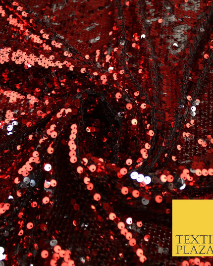 6 COLOURS - Reversible MERMAID FLIP SEQUIN 2 Colour Changing Net Tulle Fabric