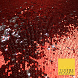 6 COLOURS - Reversible MERMAID FLIP SEQUIN 2 Colour Changing Net Tulle Fabric