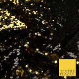 6 COLOURS - Reversible MERMAID FLIP SEQUIN 2 Colour Changing Net Tulle Fabric