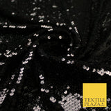 6 COLOURS - Reversible MERMAID FLIP SEQUIN 2 Colour Changing Net Tulle Fabric