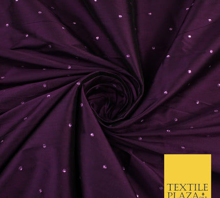 8 COLOURS - High Quality Lurex Dobby Faux Silk Two Tone Taffeta Dress Fabric 56"