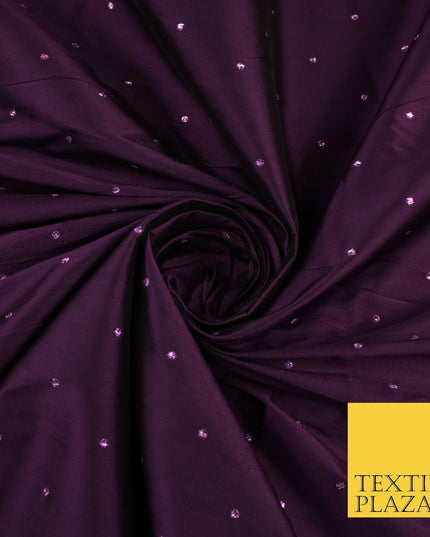 8 COLOURS - High Quality Lurex Dobby Faux Silk Two Tone Taffeta Dress Fabric 56"