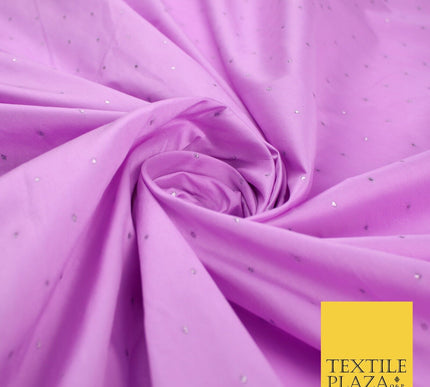 8 COLOURS - High Quality Lurex Dobby Faux Silk Two Tone Taffeta Dress Fabric 56"
