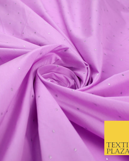 8 COLOURS - High Quality Lurex Dobby Faux Silk Two Tone Taffeta Dress Fabric 56"