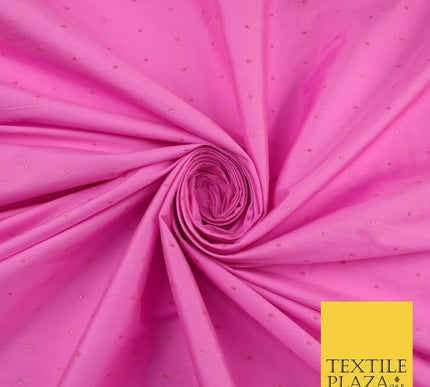 8 COLOURS - High Quality Lurex Dobby Faux Silk Two Tone Taffeta Dress Fabric 56"