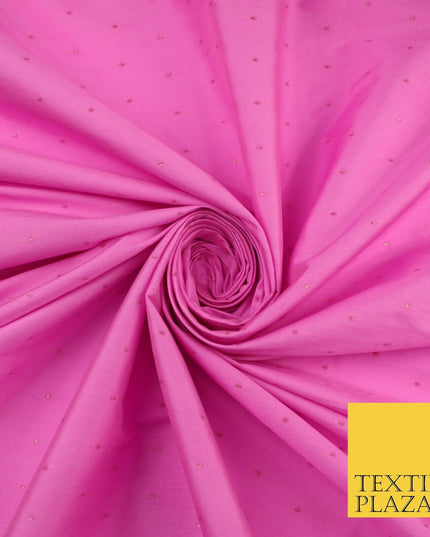 8 COLOURS - High Quality Lurex Dobby Faux Silk Two Tone Taffeta Dress Fabric 56"