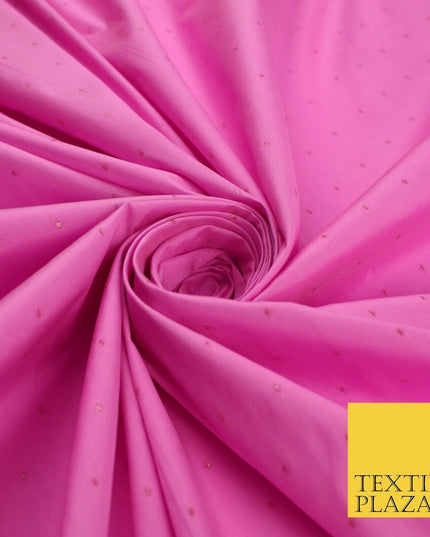 8 COLOURS - High Quality Lurex Dobby Faux Silk Two Tone Taffeta Dress Fabric 56"