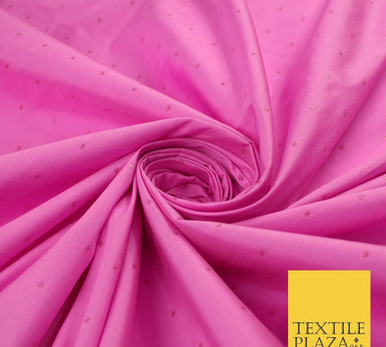 8 COLOURS - High Quality Lurex Dobby Faux Silk Two Tone Taffeta Dress Fabric 56"