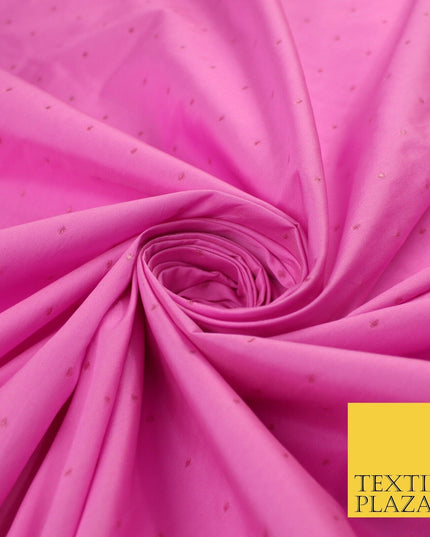 8 COLOURS - High Quality Lurex Dobby Faux Silk Two Tone Taffeta Dress Fabric 56"