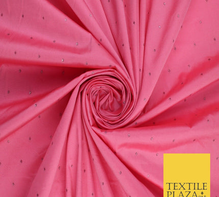 8 COLOURS - High Quality Lurex Dobby Faux Silk Two Tone Taffeta Dress Fabric 56"