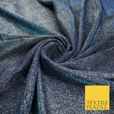 OVER 20 COLOURS - Sparkly Two Tone Glitter Stretch Shimmer Moonlight Fabric 56"