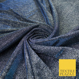OVER 20 COLOURS - Sparkly Two Tone Glitter Stretch Shimmer Moonlight Fabric 56"